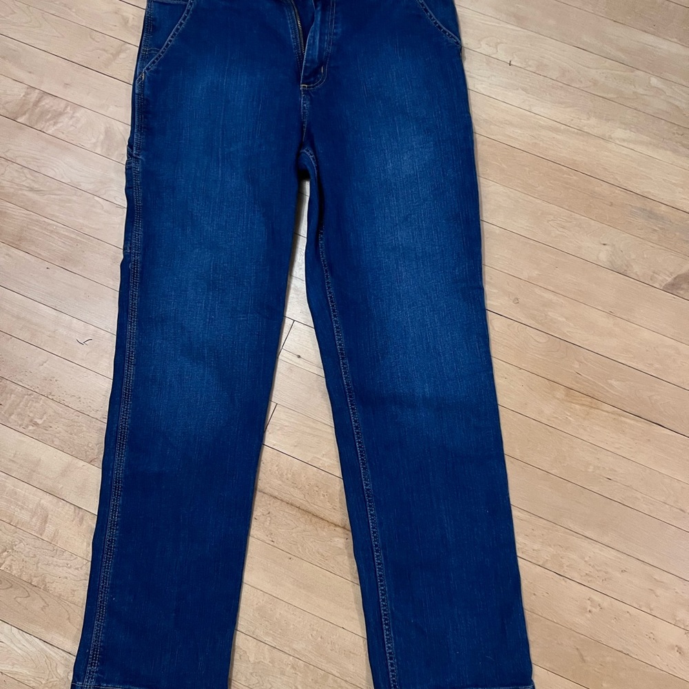 Men’s Carhartt relaxed fit blue jeans carpenter pants